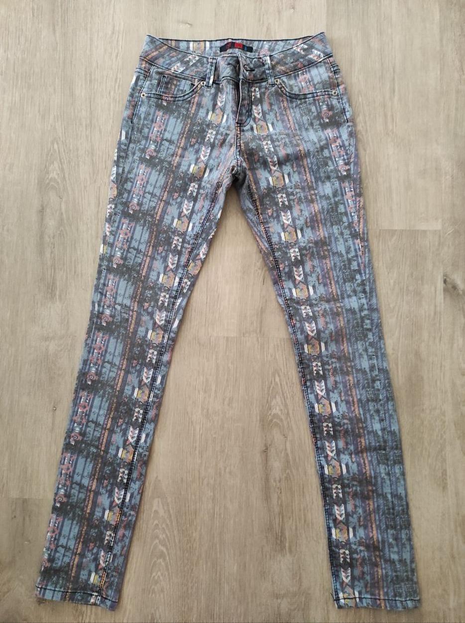 KOTON OLE Desenli Renkli Skinny Pantolon