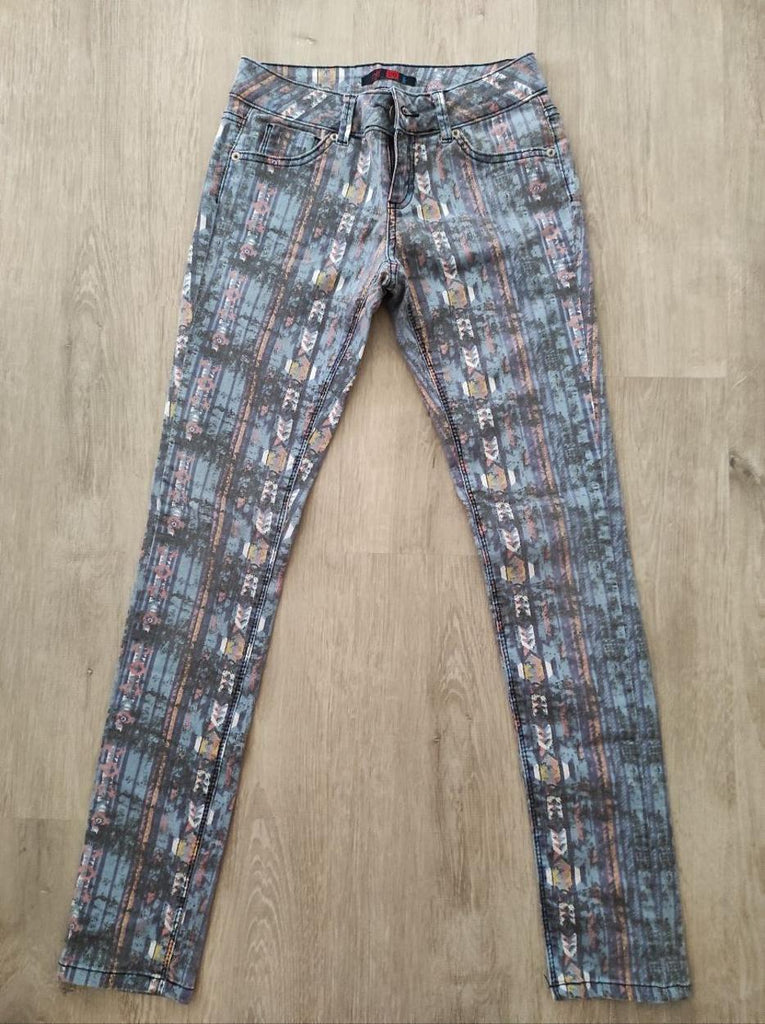 KOTON OLE Desenli Renkli Skinny Pantolon