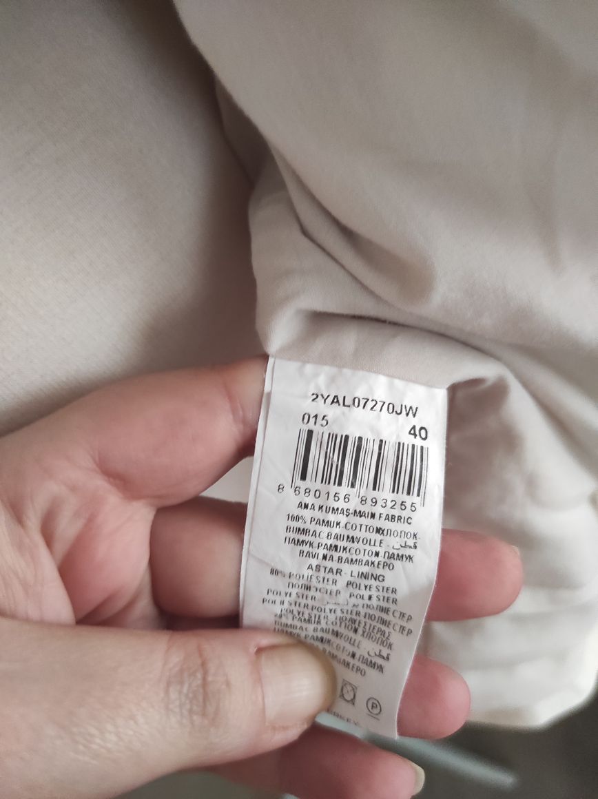 KOTON OLE Pamuklu Kadın Trençkot Pardösü