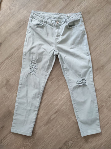DEFACTO Yırtıklı Denim Kadın Pantolon