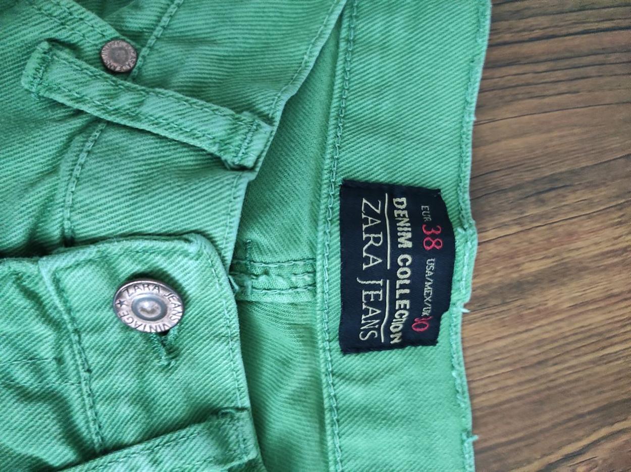 ZARA Boru Paça Jean Denim Kot Pantolon