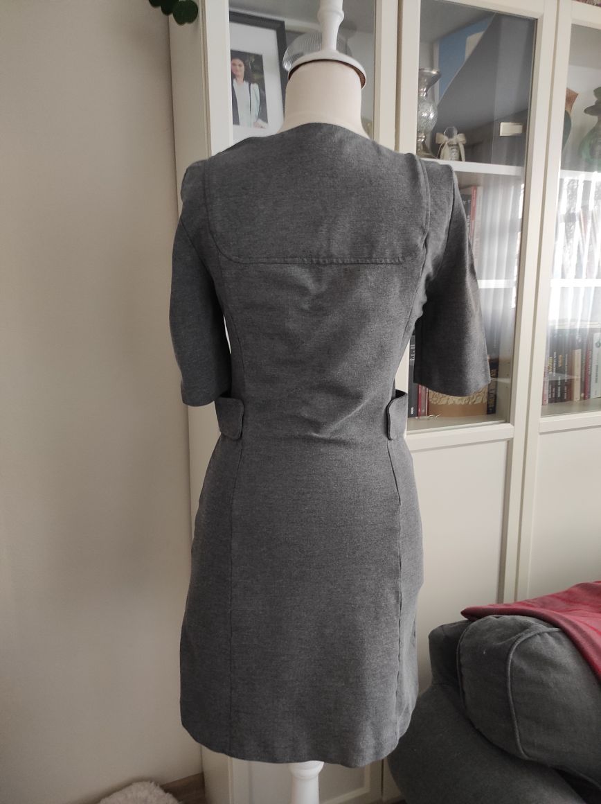 ZARA Ofis Stil Basic Kadın Kısa Elbise