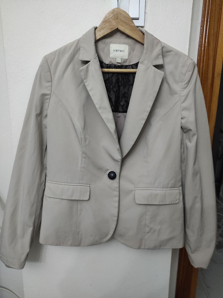 KOTON Paraşüt Kumaş Kadın Blazer Ceket